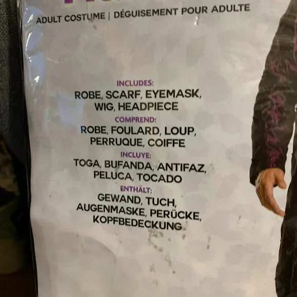 Zoolander No.2 Hansel Adult Costume Size M New Rubie's New Old Stock - Picture 3 of 8